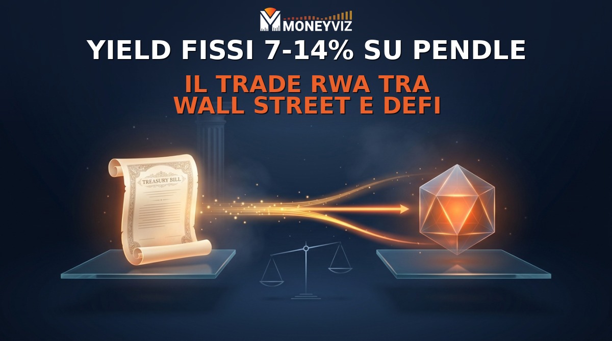 Yield fissi 7-14% su Pendle: il trade RWA che salda Wall Street e DeFi