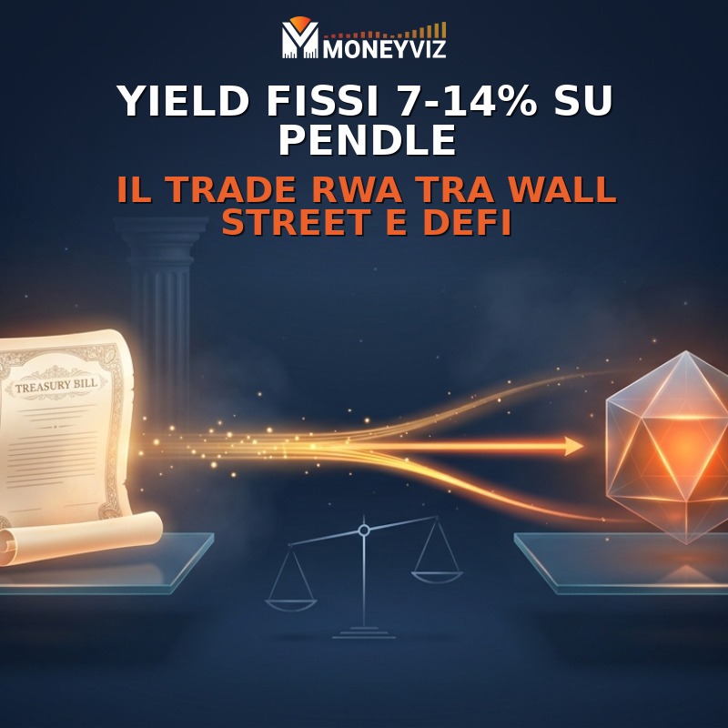 Yield fissi 7-14% su Pendle: il trade RWA che salda Wall Street e DeFi