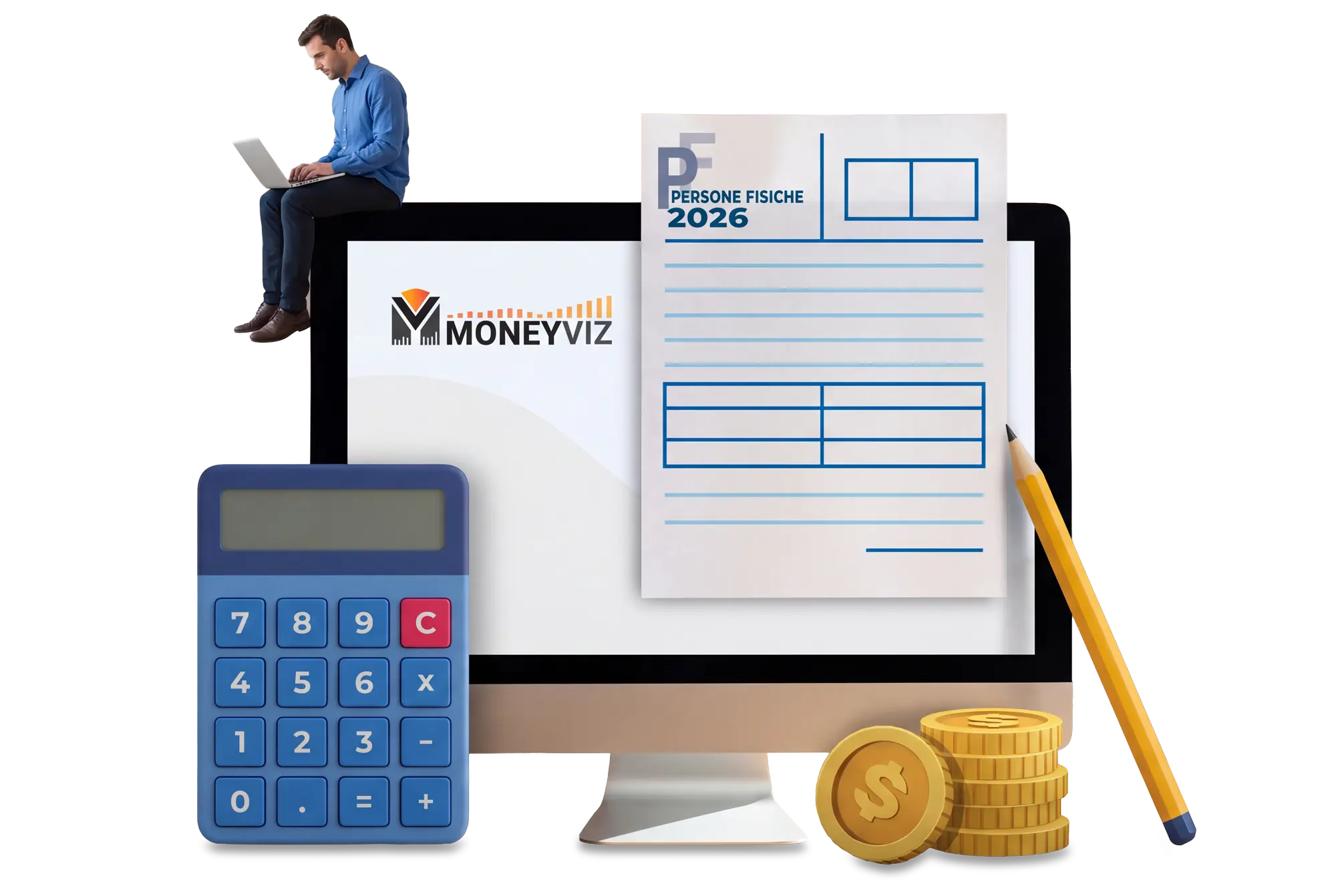 Dashboard MoneyViz per il regime dichiarativo crypto e trading
